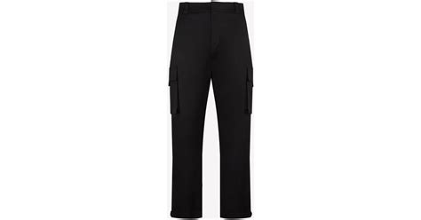 dior black cargo pants